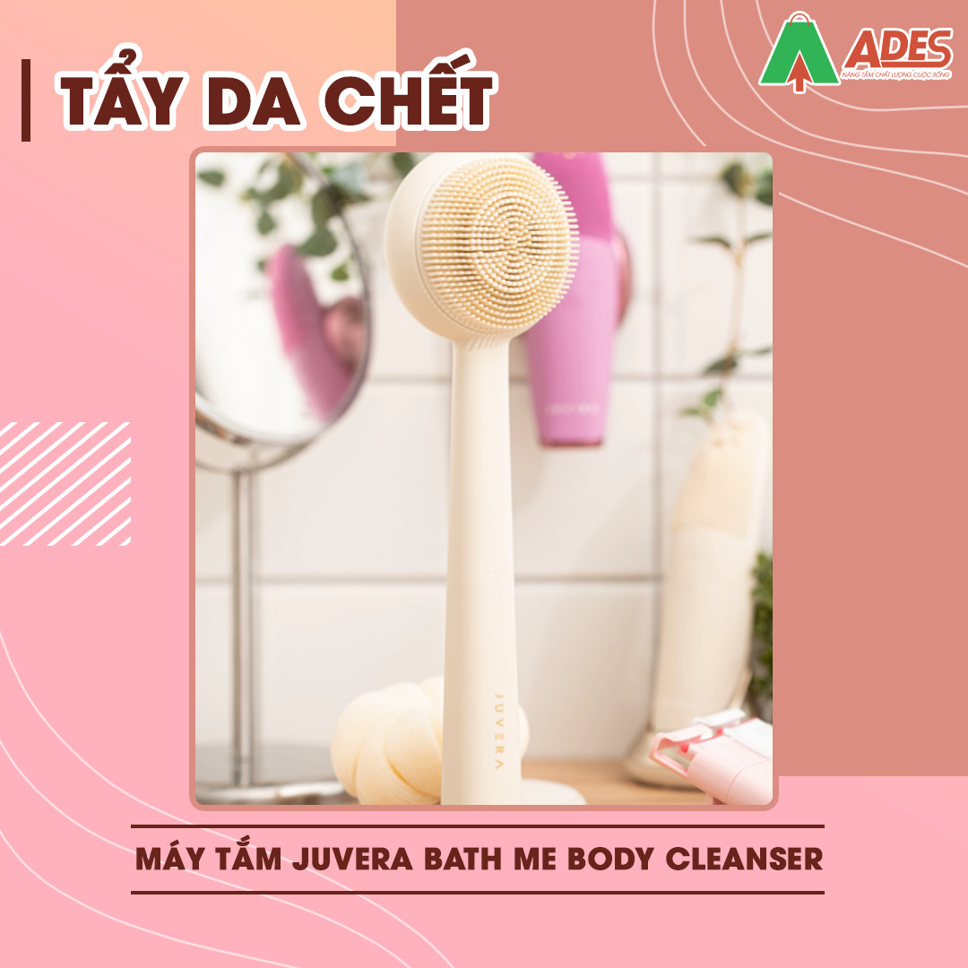 may tam juvera bath me cleanser cong nghe hien dai Thermo-therapy ket hop cong nghe sonic hien dai